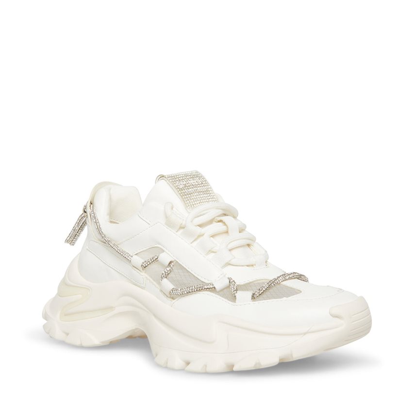 Zapatillas Steve Madden Miracles Mujer Blancas | ES KVSE06